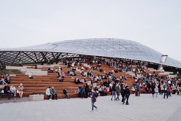 Фоновая музыка в «Зарядье» 