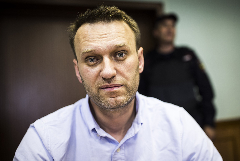 Акция в поддержку Алексея Навального
