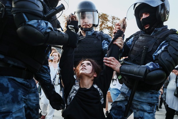 Игра в догонялки: Итоги митинга за свободные выборы с 1 373 задержанными