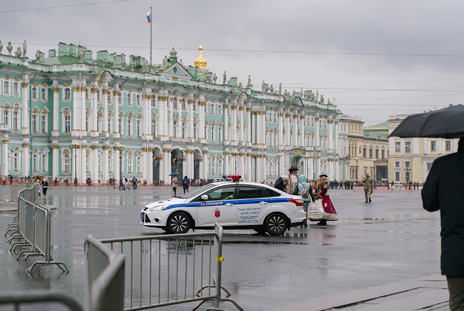 Как выглядит центр Петербурга перед протестной акцией, которую анонсировали сторонники Навального