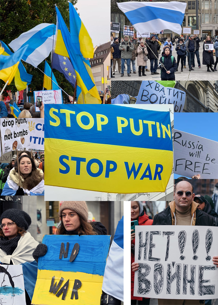 Все антивоенные акции в мире. Самый полный список