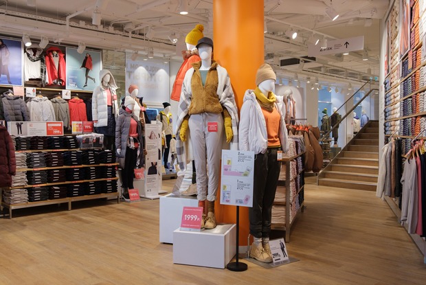 Первый в России стрит-ретейл-магазин Uniqlo в обновленном Доме мод