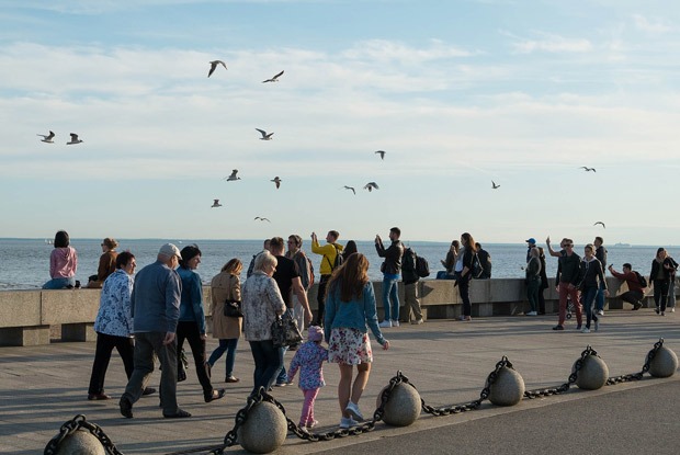Петербург — город-курорт: Три променада с видом на море