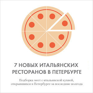 7 новых итальянских ресторанов в Петербурге