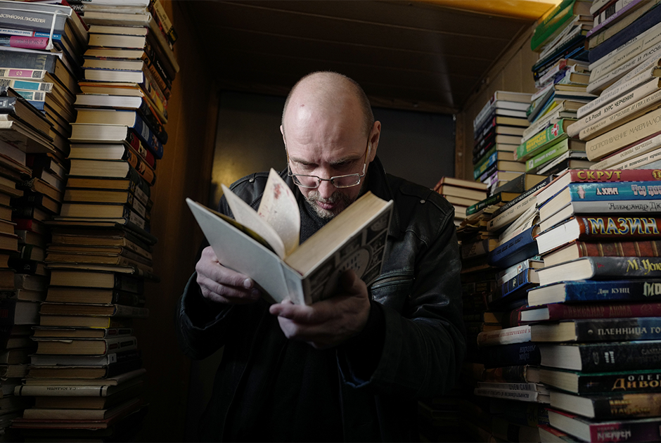 Владелец «Развала» на Ильинке: «У меня примерно сто тысяч книг»