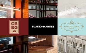 Три ресторана Айзека Корреа: Black Market, Corner Burger, Upside Down Cake Co