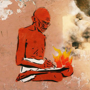 Cтрит-арт-художники Gandhi о мемориальных досках для простых горожан
