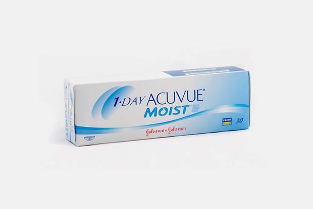 Где дешевле контактные линзы 1-Day Acuvue Moist