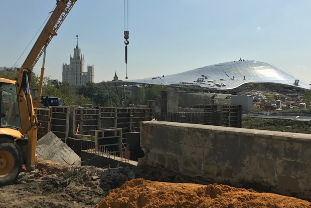 Как выглядит «Зарядье» за неделю до открытия