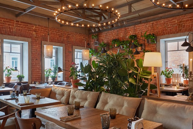 Osteria & Pizzeria Bolognetta, третий Coffee & Books и завтраки на Остоженке