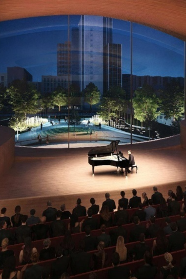 Итоговая концепция нового зала свердловской филармонии от Zaha Hadid