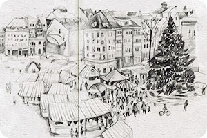 Клуб рисовальщиков: Новогодние каникулы