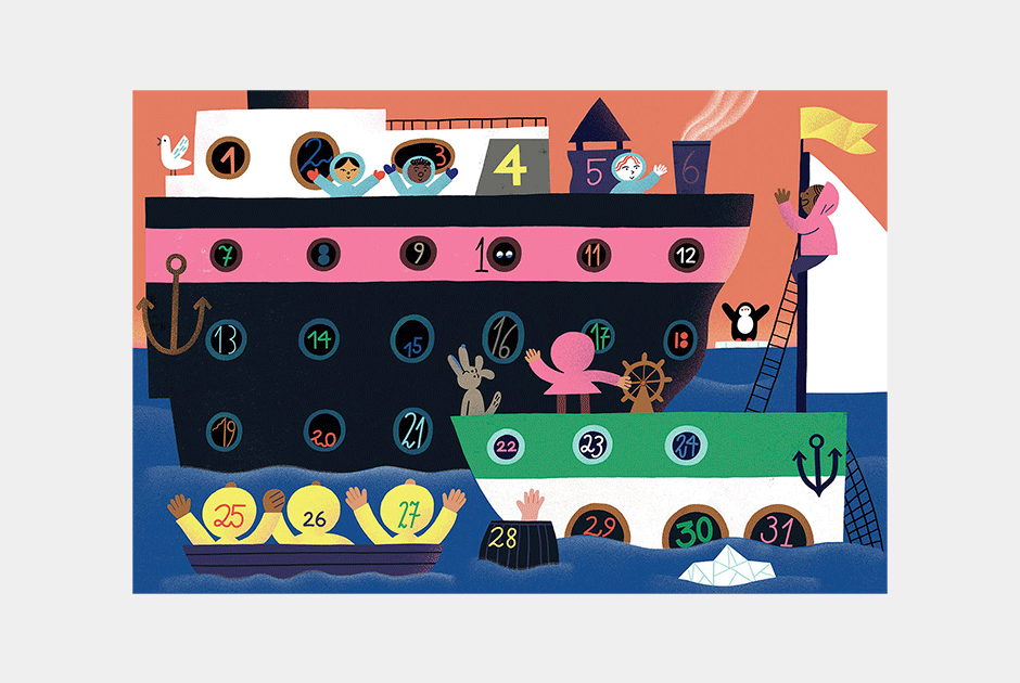 6 детских адвент-календарей, с которыми не скучно ждать Новый год