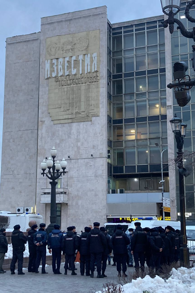 В Москве задержали 176 участников антивоенных протестов