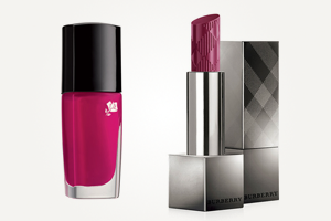 Помада Burberry, лак Uslu Airlines, парфюм Rouge Bunny Rouge