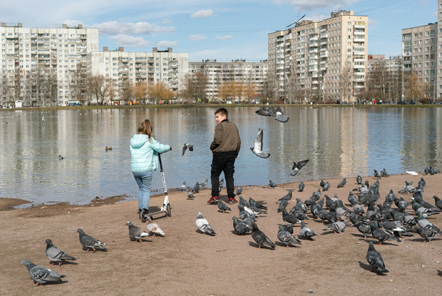 Центр Петербурга опустел, а спальные районы — нет. Вот как это выглядит