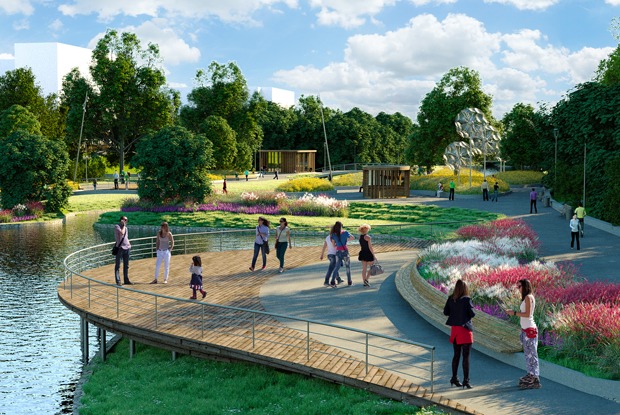 Как будет выглядеть новый парк в Северном Бутове