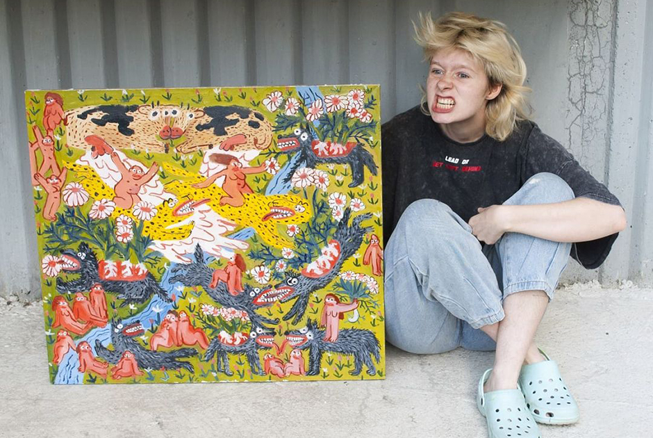 Карикатурный минимализм и порталы в инстаграме екатеринбургской художницы Собачья картоха