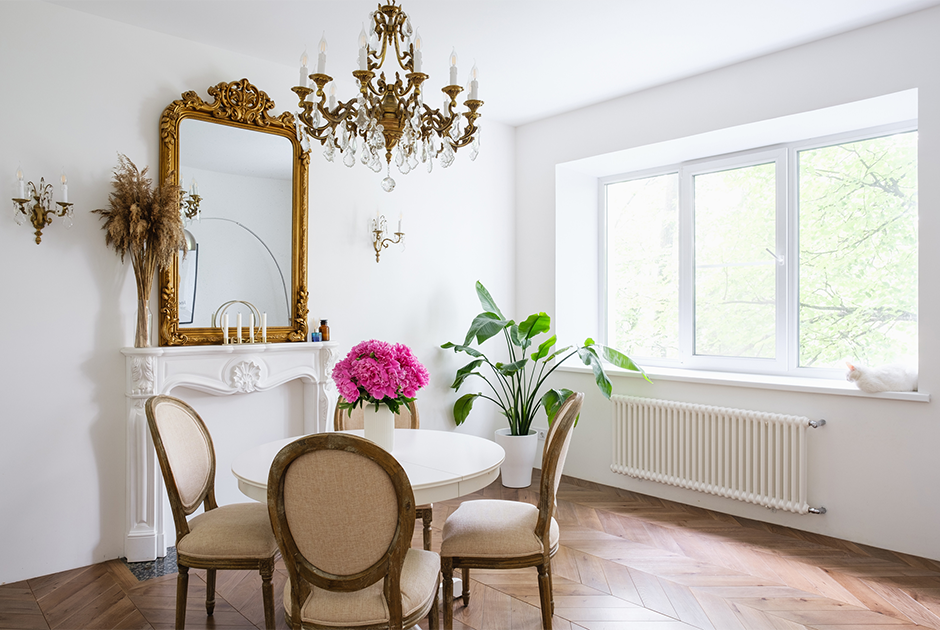 Трехкомнатная квартира в европейском стиле в доме общества старых большевиков